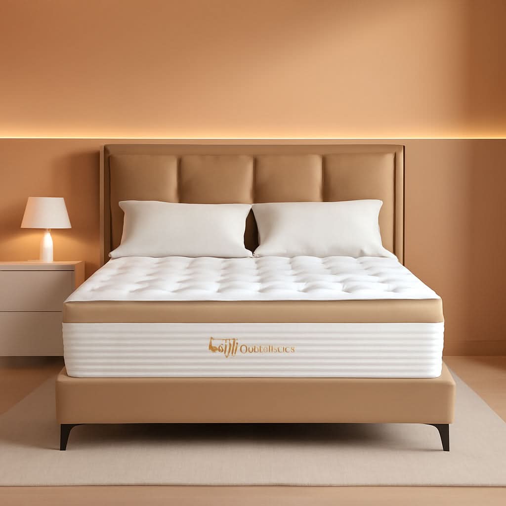 Queen Hybrid Mattress 12 Inch Memory Cloud Foam Ultra
