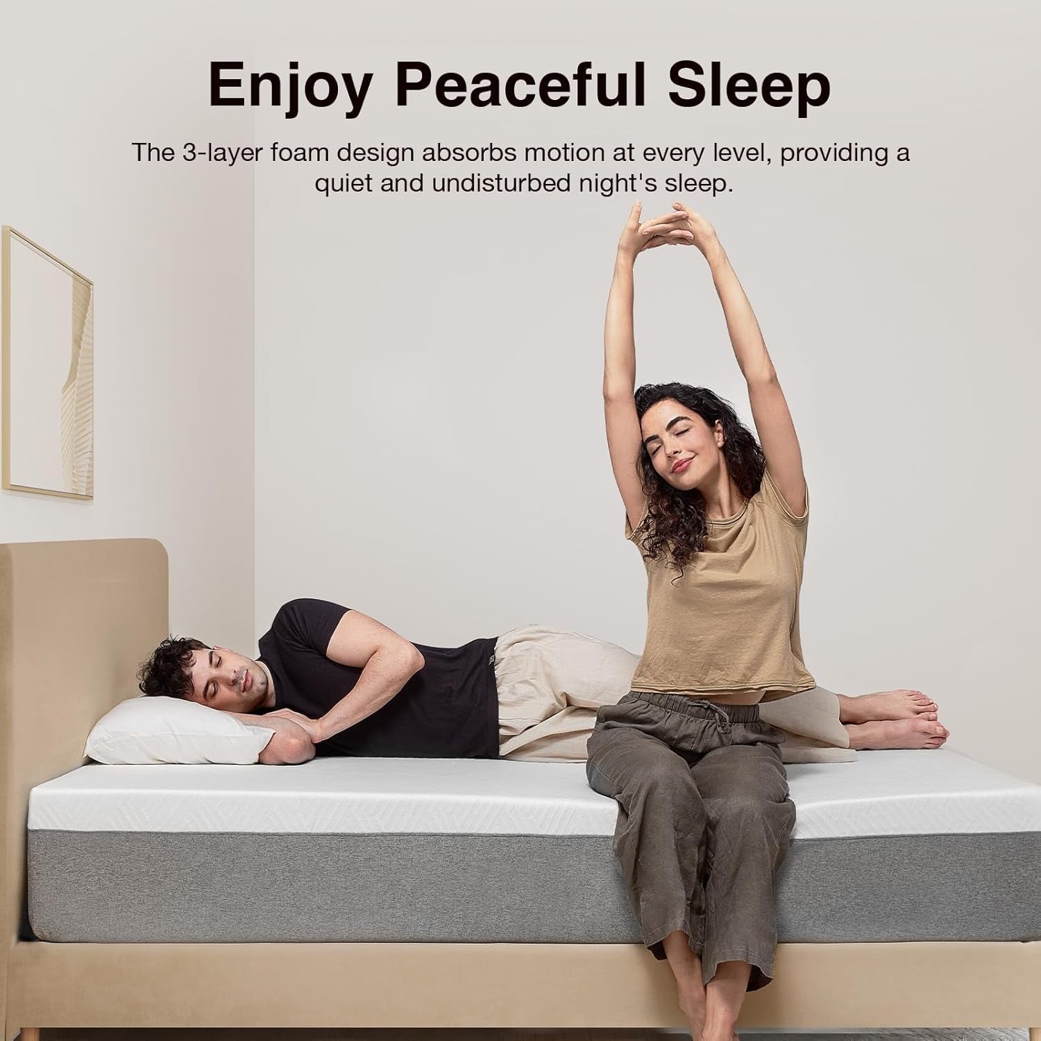 Queen Memory Foam Mattress 12Inch Medium Plush Comfort