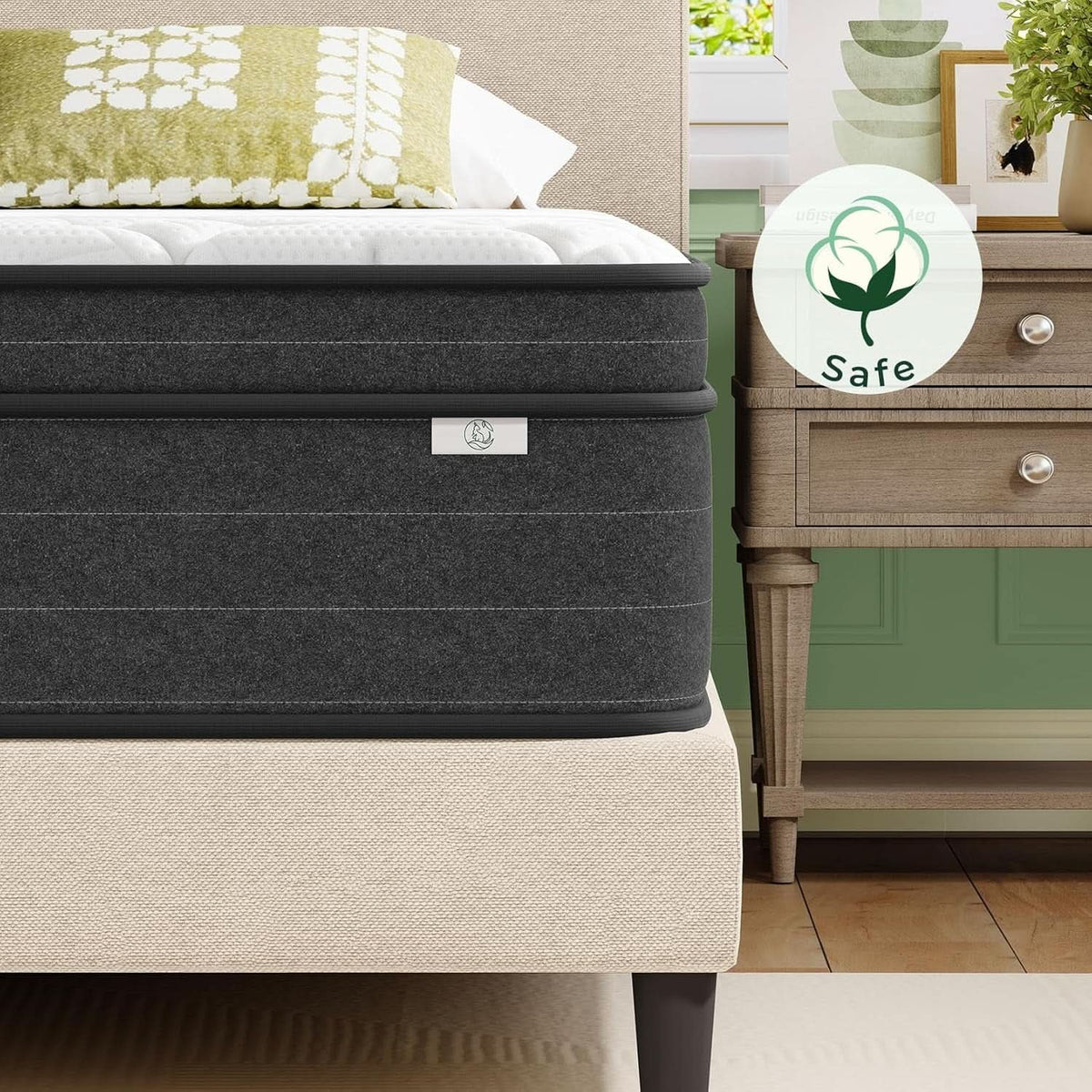 Queen Size 12 Inch Ultra Cooling Hybrid Sleep Technology Mattress