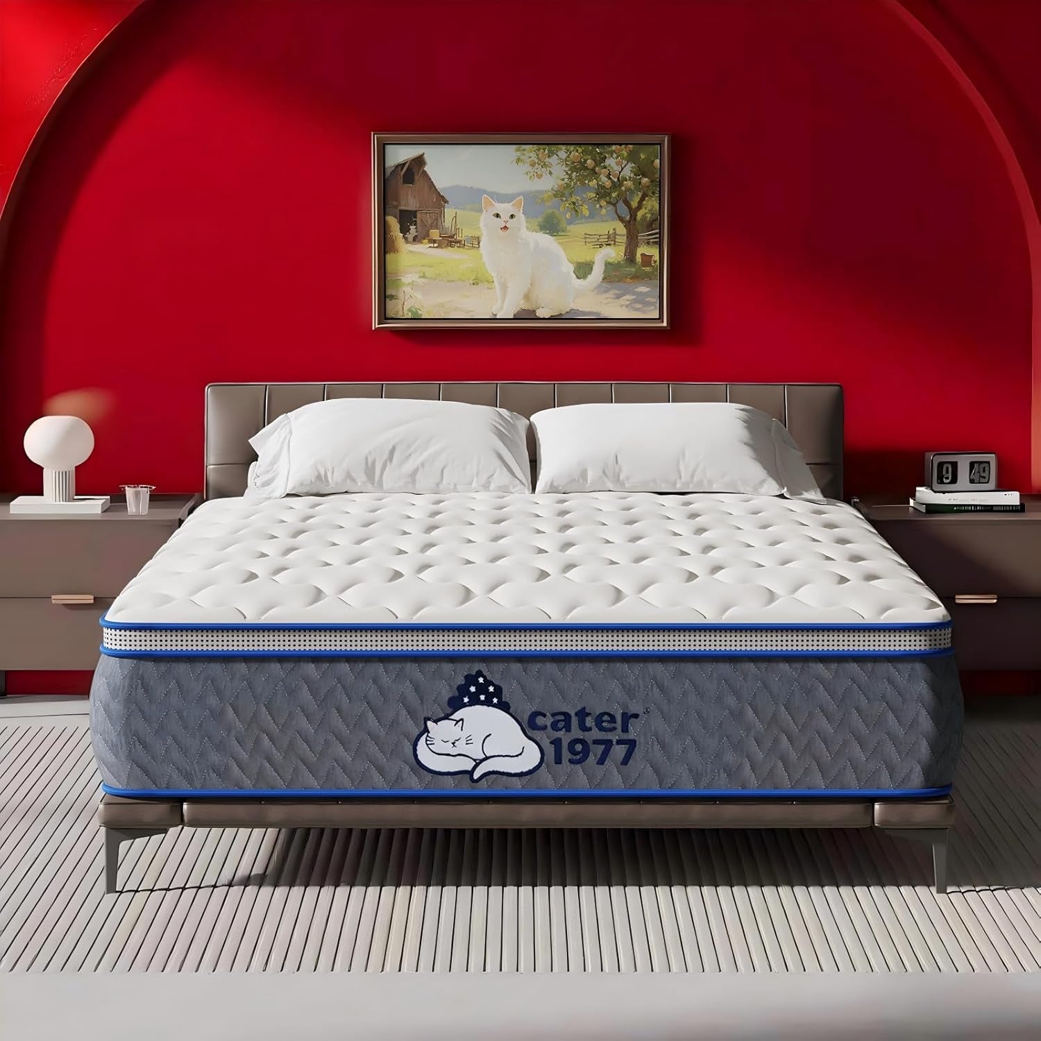 Queen Size Gel Infused Memory Foam Mattress 11 Inch