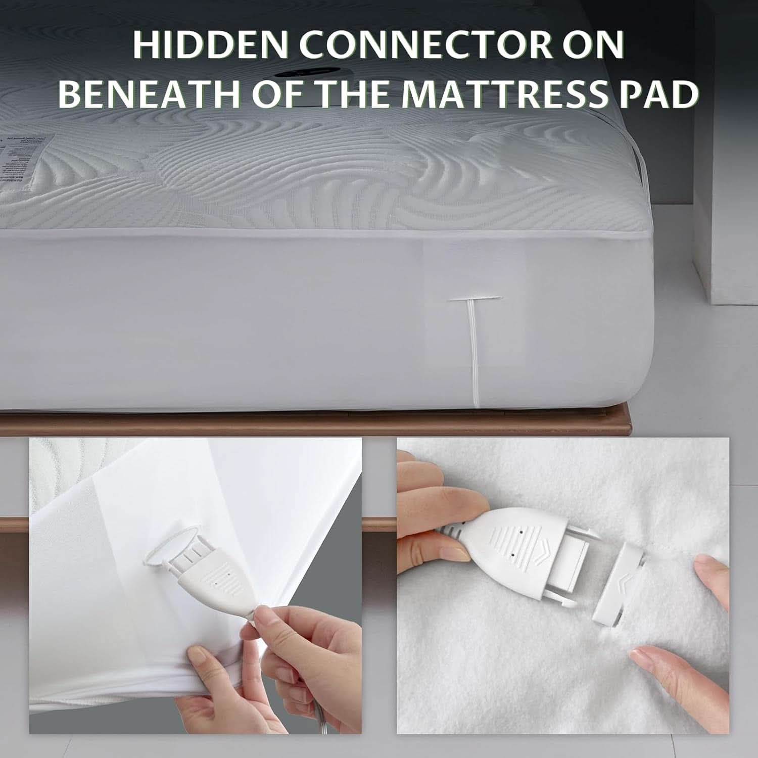 Queen Size Heated Mattress Pad with 10 Heat Settings