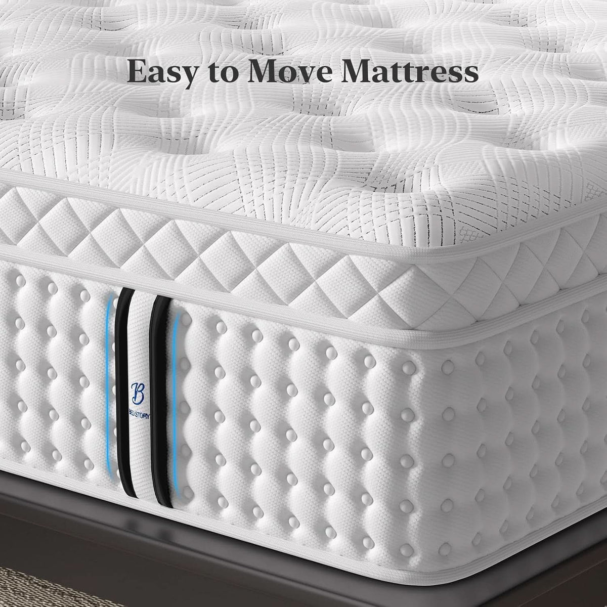 Queen Size Luxury Hybrid Mattress With Zoned Support