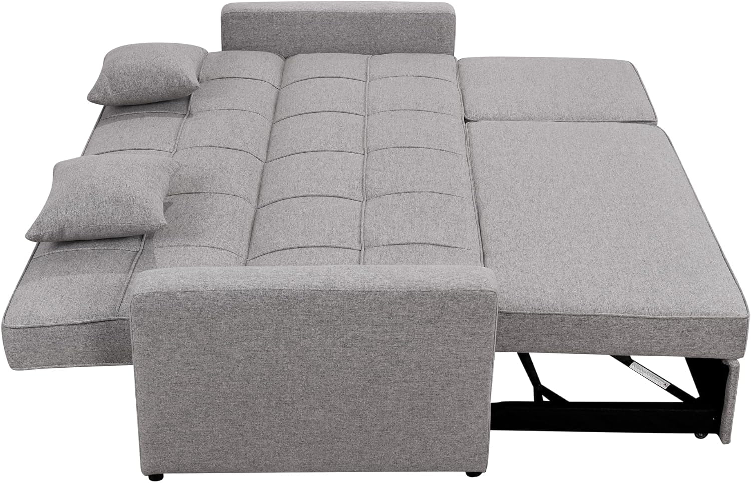Queen Size Sleeper Sofa Couch with Adjustable Backrest