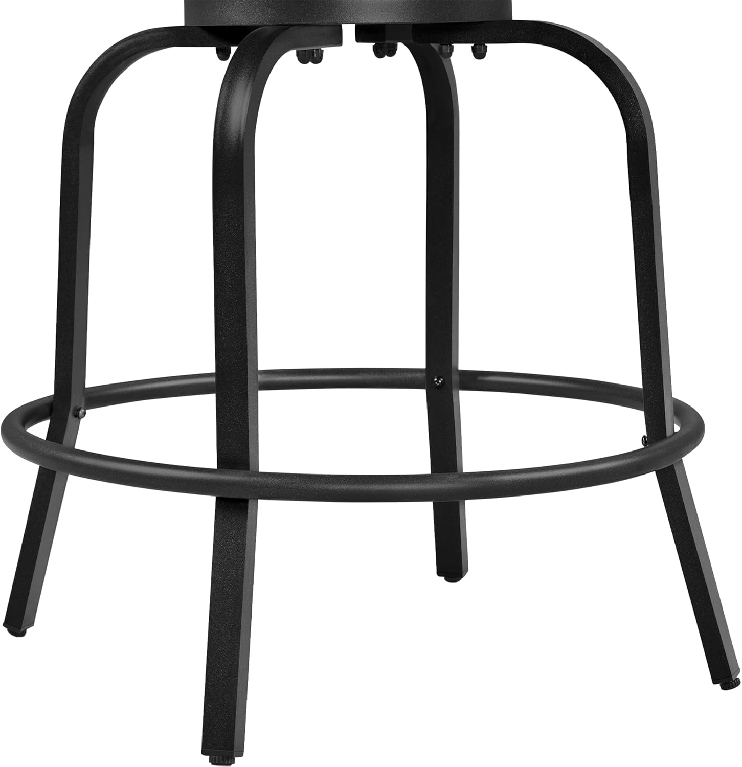 Quick-Drying Outdoor Bar Stools with High Back Support