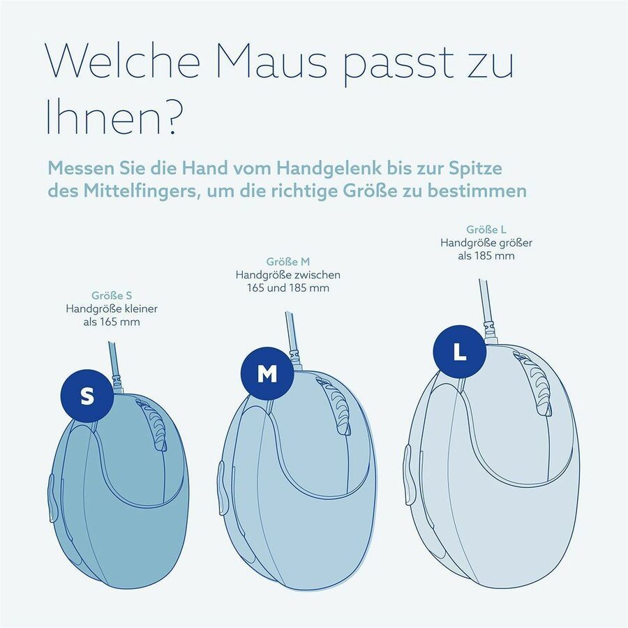 R-Go HE Sport ergonomic mouse, vertical mouse, prevents RSI, medium (hand length 165-185mm), left handed, wireless Bluetooth connection, red RGOHEREDL