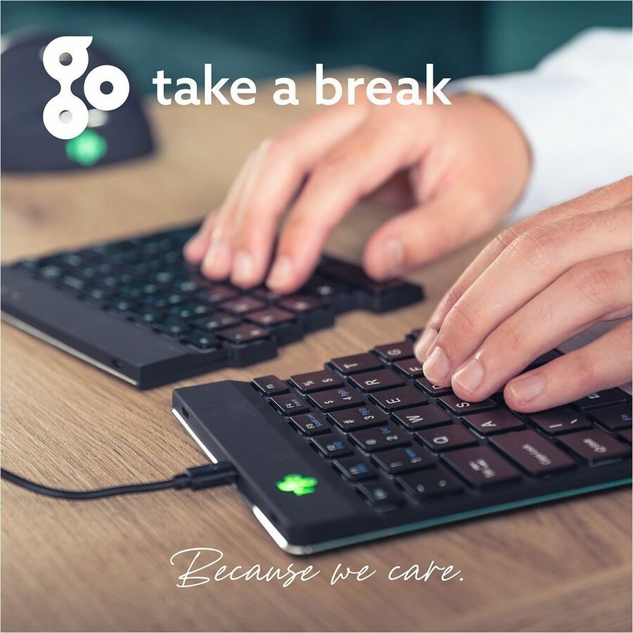 R-Go ergonomic keyboard, Split Break RGOSP-USWIBL