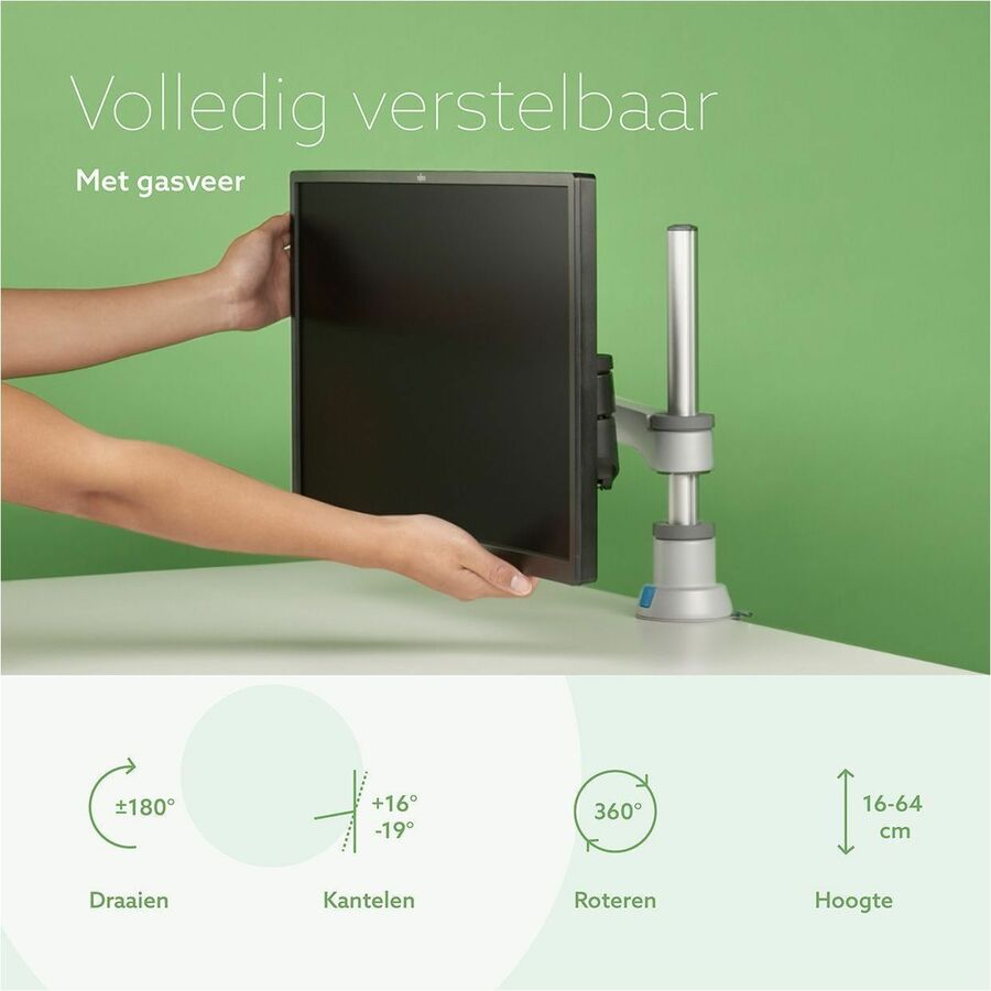 R-Go single monitor arm, Caparo 4 RGOVLCA4SI