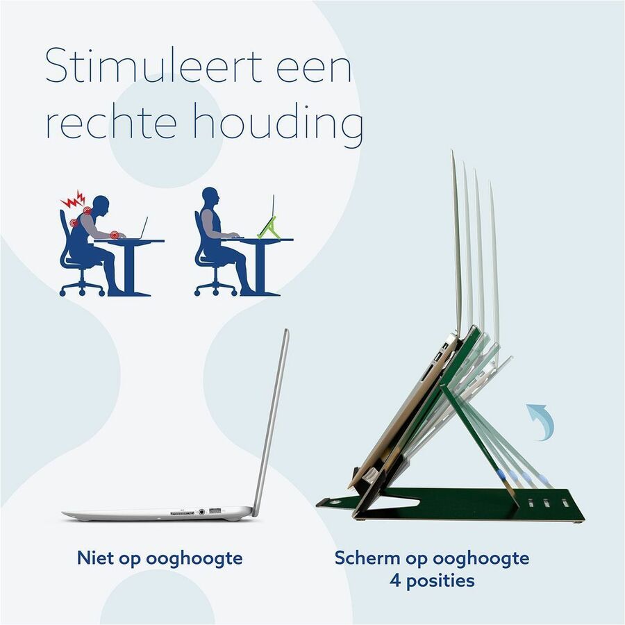 R-Go tablet and laptop stand RGORIDUOBL