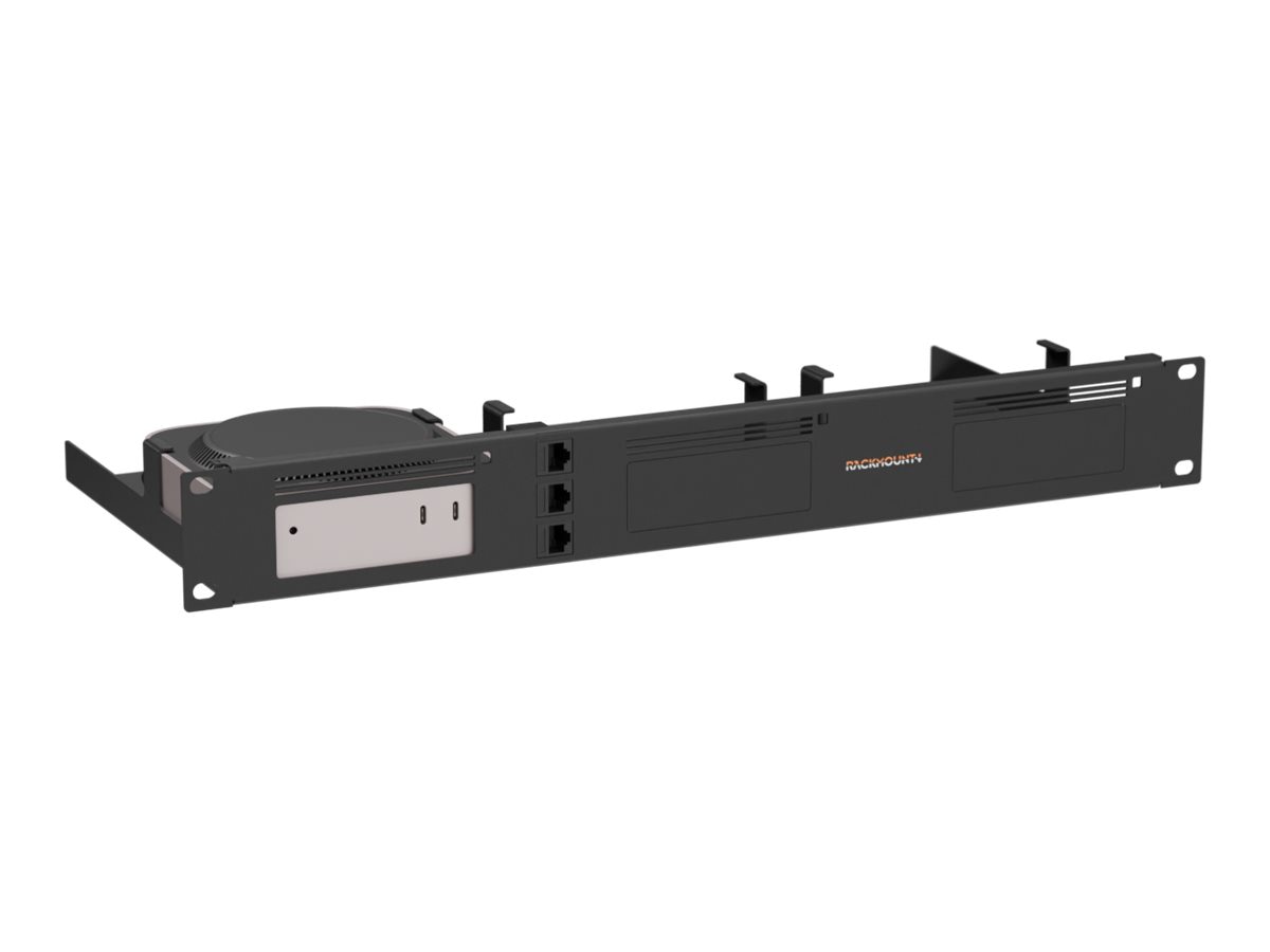 RACKMOUNT.IT RM-AP-T3 Rackmount Kit for 3x Apple Mac Mini M4 – Secure 1U Mounting