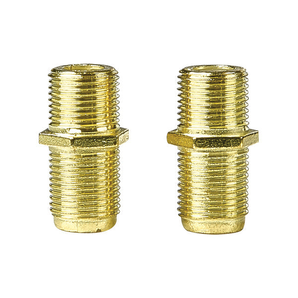 RCA VH66R1 In-Line F-Connectors, 2 Count