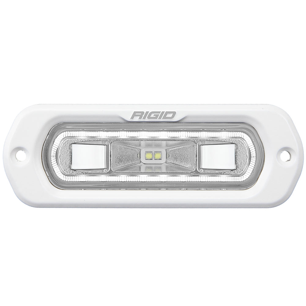 RIGID Industries SR-L Series Marine Spreader Light - White Flush Mount - White Light