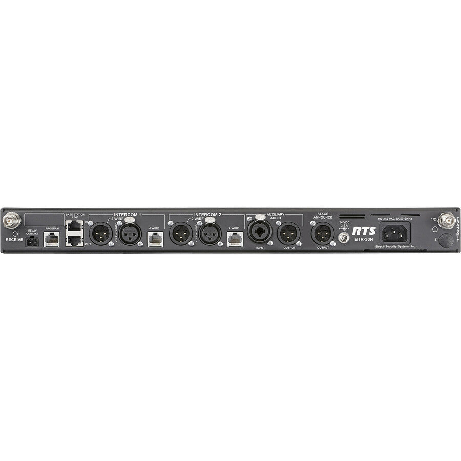 RTS Narrow Band 2-channel vhf/uhf Synthesized Wireless Intercom System BTR-30N-H13A4M