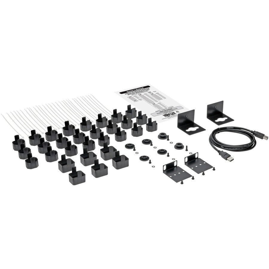 Rack Mount Power Distribution Unit - 16.2kW 208V 3PH Monitored PDU | Tecisoft PDU3EVNR6G60A