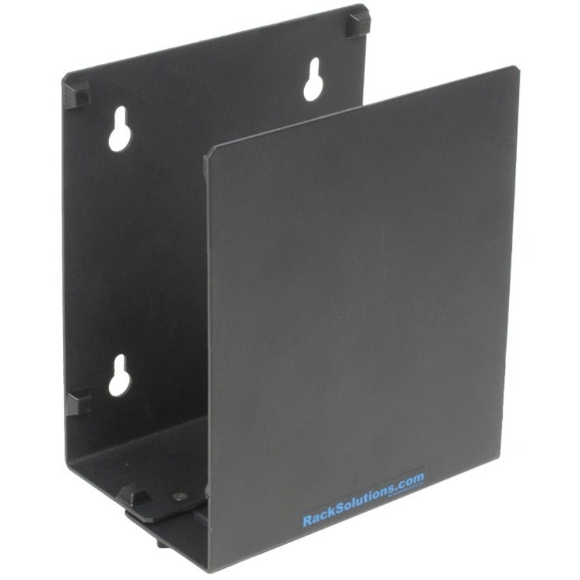 Rack Solutions 104-2109 Wall Mount For Cpu - Black