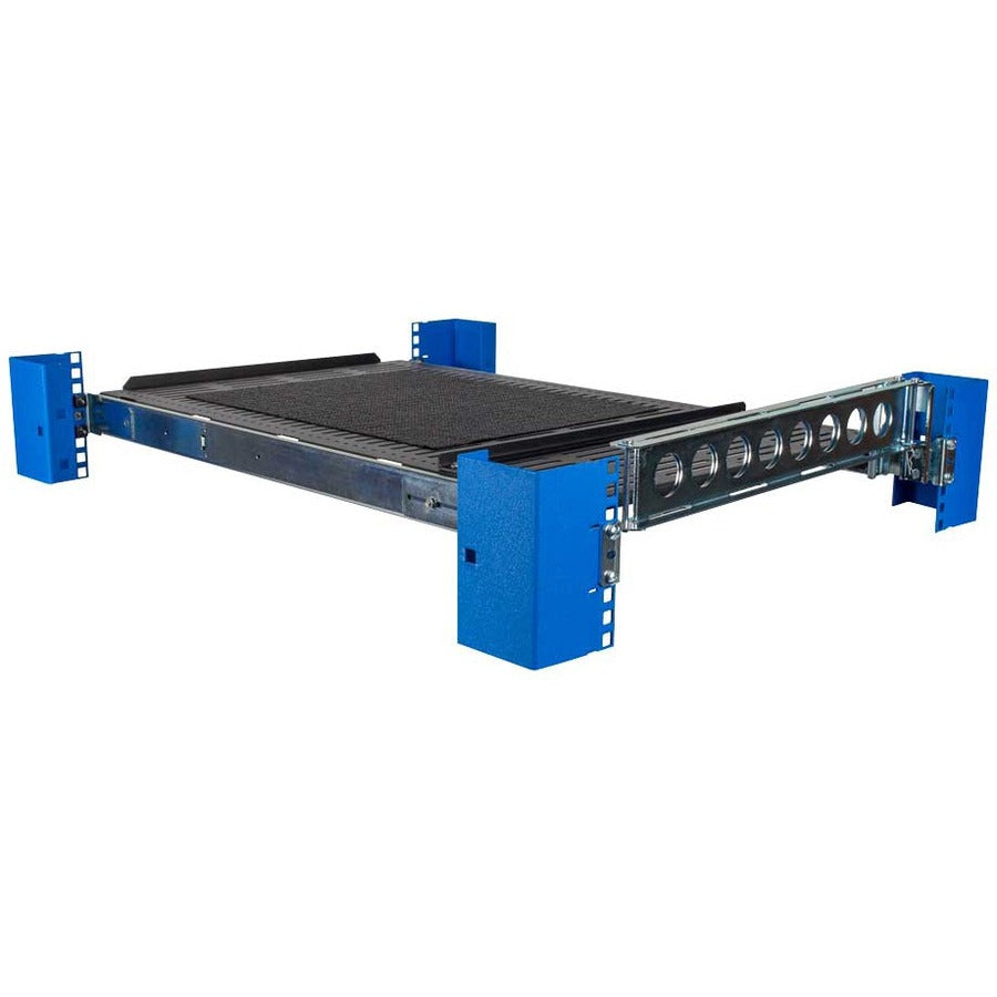 Rack Solutions 1U 115 Sliding Equipment Shelf 27in Depth with Cable Management Arm 1USHL-115