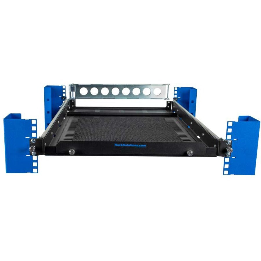 Rack Solutions 1U 115 Sliding Equipment Shelf 27in Depth with Cable Management Arm 1USHL-115