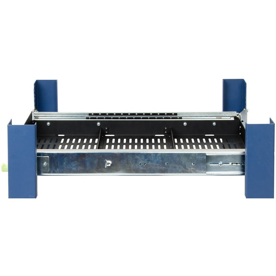 Rack Solutions 2U Extreme Heavy Duty Sliding Shelf 28in Depth (500 lbs) 115-4044