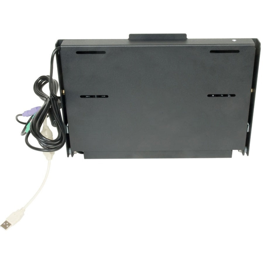 Rack Solutions Wall Mount For Keyboard, Kvm Switch - Black - Taa Compliant