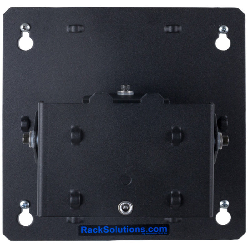 Rack Solutions Wall Mount For Monitor - Black - Taa Compliant
