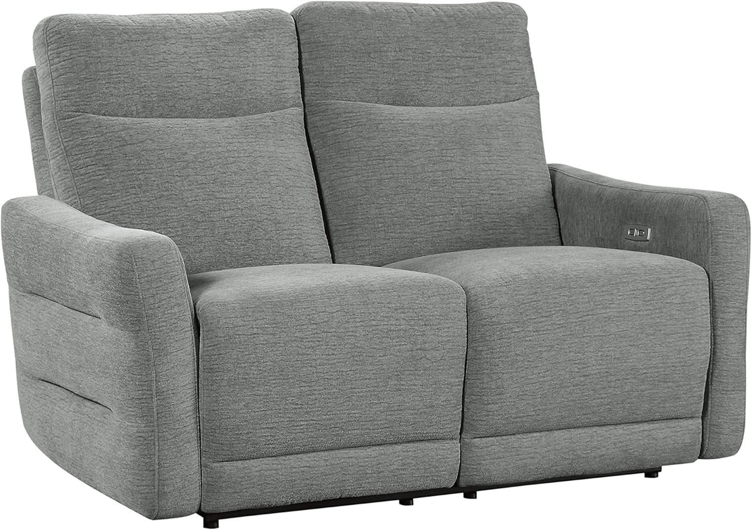 Rainwood Wallhugger Power Reclining 3 Piece Dove Gray