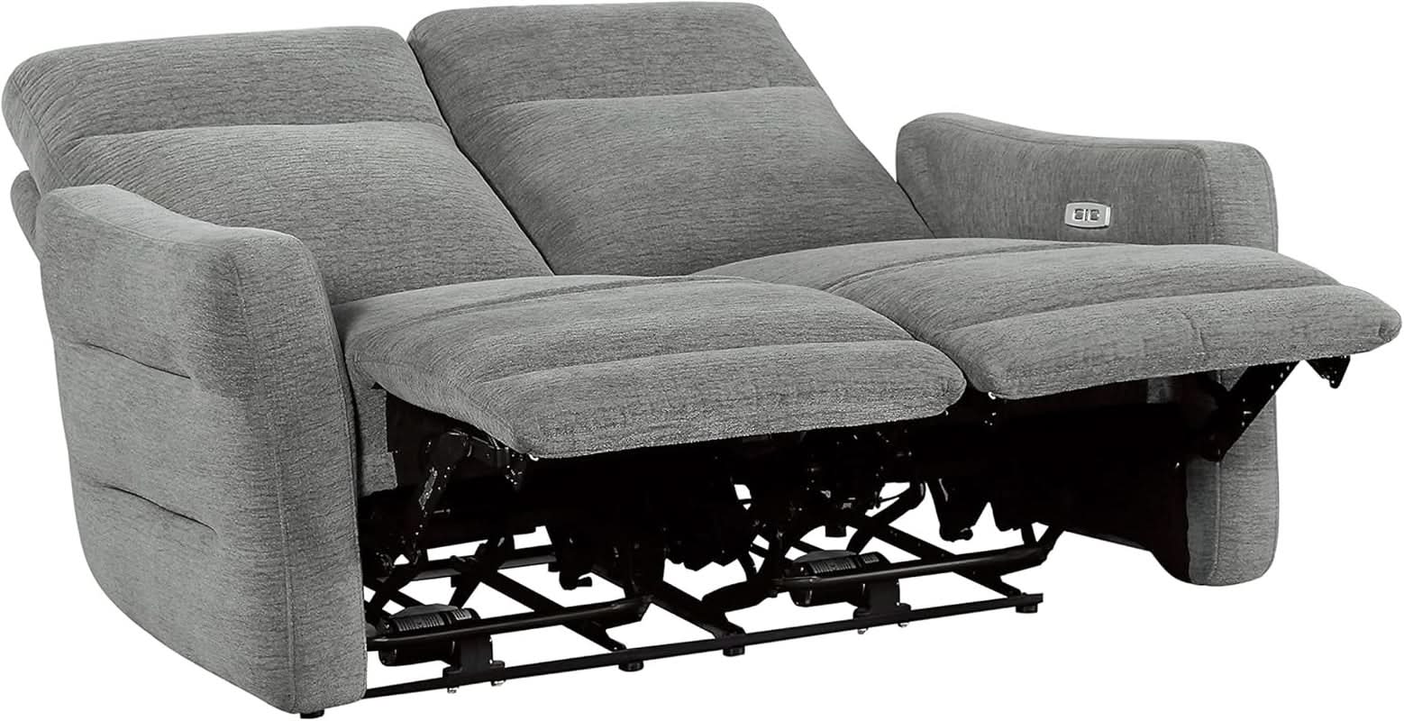 Rainwood Wallhugger Power Reclining 3 Piece Dove Gray