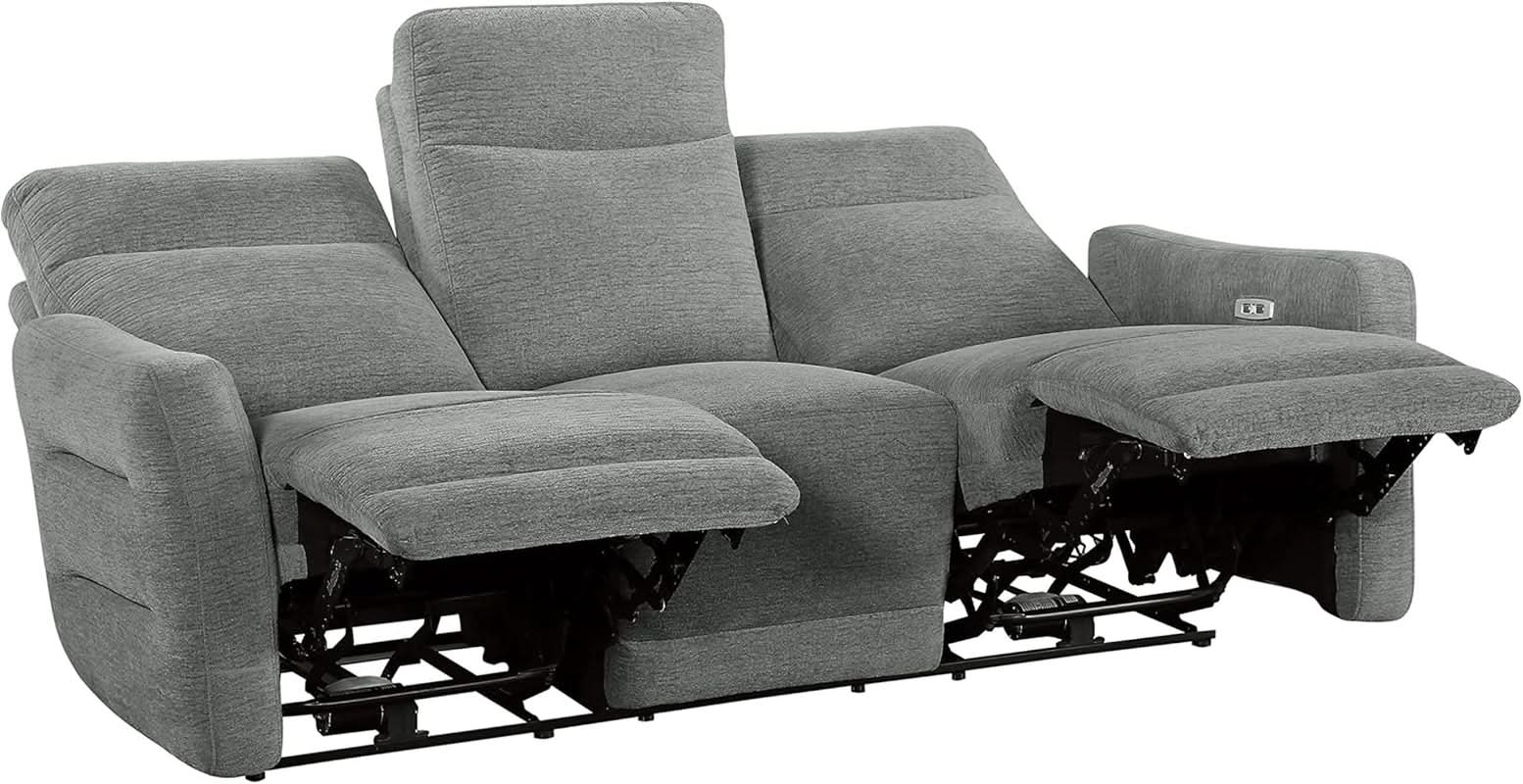 Rainwood Wallhugger Power Reclining 3 Piece Dove Gray