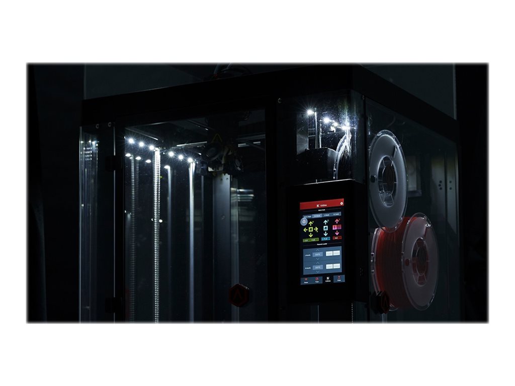 Raise3D Pro2 Plus - 3D printer - FFF - build size up to 23.82 in x 12.01 in x 12.01 in - layer: 0 in - LAN, Wi-Fi(n),