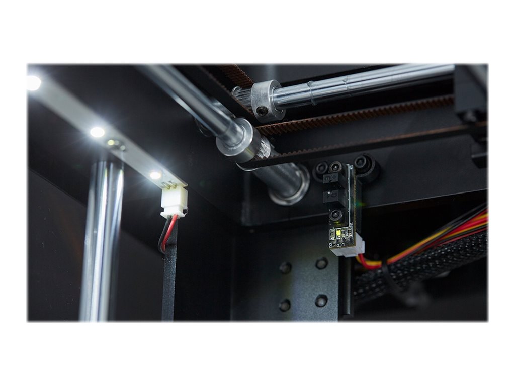 Raise3D Pro2 Plus - 3D printer - FFF - build size up to 23.82 in x 12.01 in x 12.01 in - layer: 0 in - LAN, Wi-Fi(n),