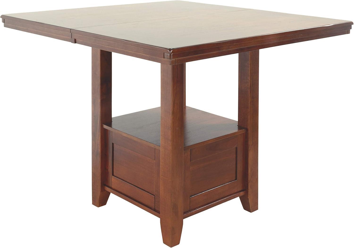 Ralene 36 Inch Counter Height Dining Table With Extension Leaf