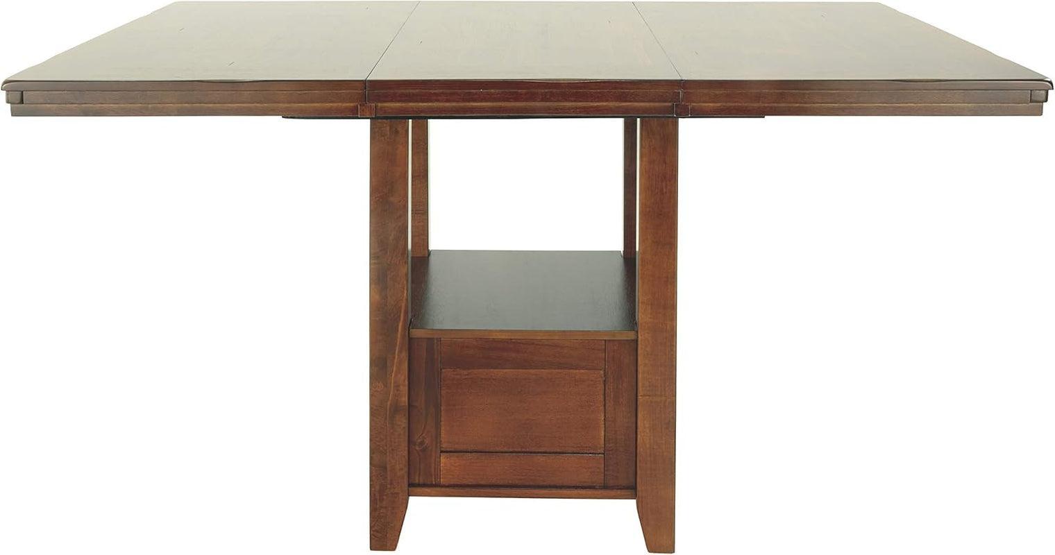 Ralene 36 Inch Counter Height Dining Table With Extension Leaf