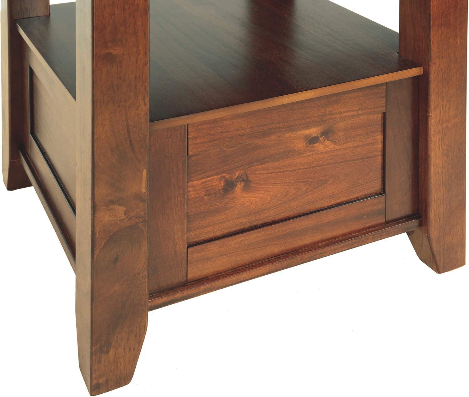 Ralene 36 Inch Counter Height Dining Table With Extension Leaf