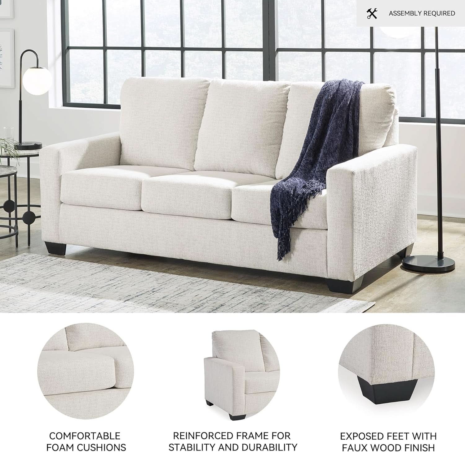 Rannis Coastal Pro 2in1 Sofa Sleeper GelMemoryFoam