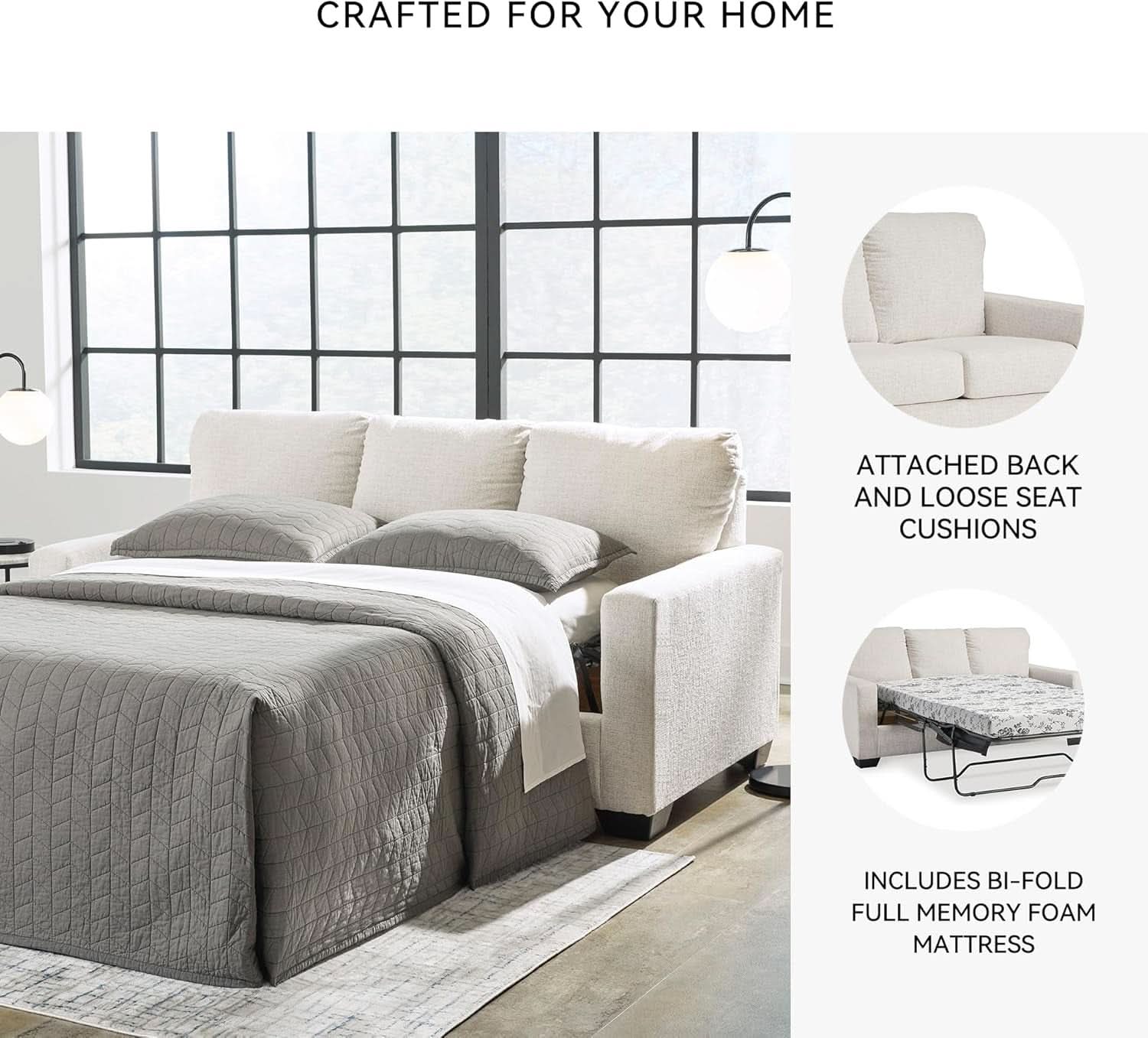Rannis Coastal Pro 2in1 Sofa Sleeper GelMemoryFoam