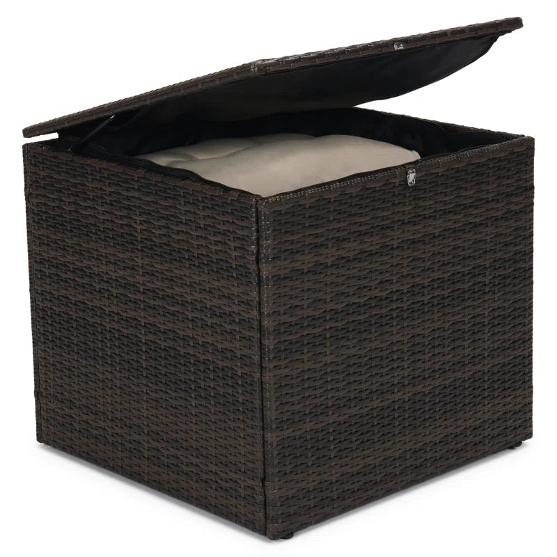 Rattan 7 Person Outdoor Seating Group With Cushions