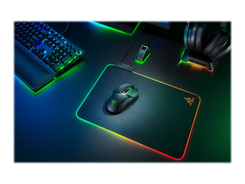 Razer Basilisk Ultimate - Mouse - right-handed - optical - 11 buttons - wireless, wired - USB, 2.4 GHz - black