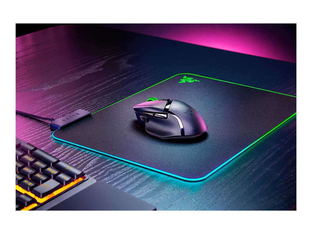 Razer Basilisk V3 X HyperSpeed - Mouse - ergonomic - right-handed - optical - 7 buttons - wireless - Bluetooth, 2.4 GHz