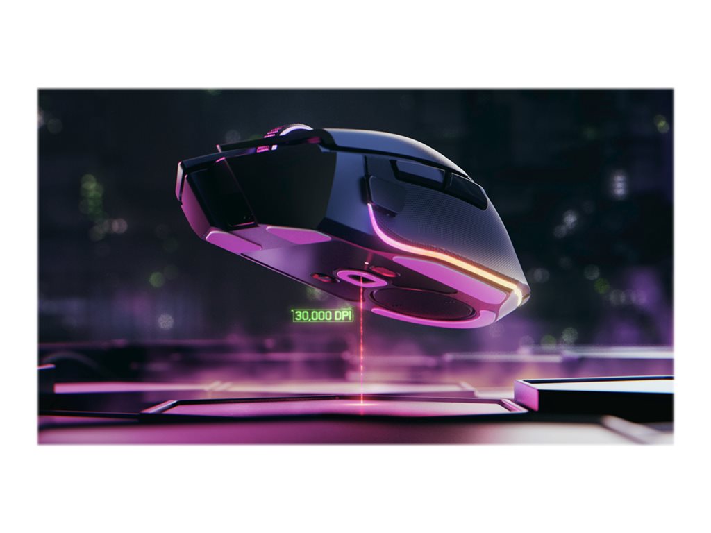 Razer Basilisk V3 pro - Mouse - ergonomic - right-handed - optical - 11 buttons - wireless, wired - Bluetooth, 2.4 GHz -