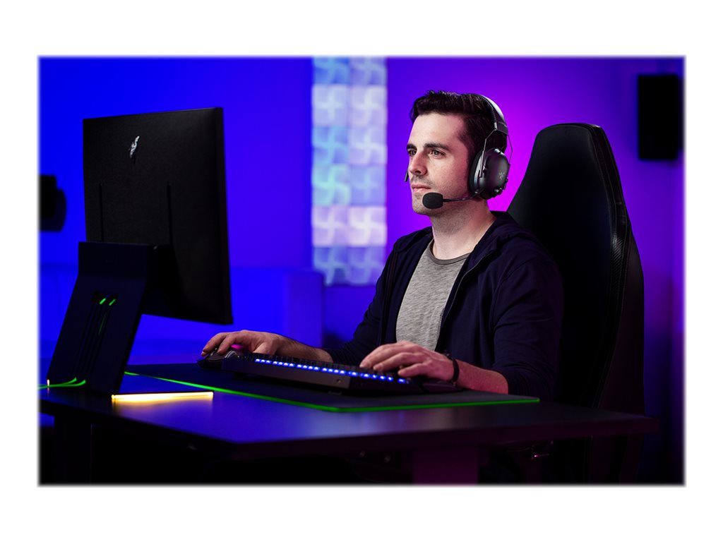 Razer BlackShark V2 PRO - Headset - full size - Bluetooth - wireless, wired - 3.5 mm jack - noise isolating