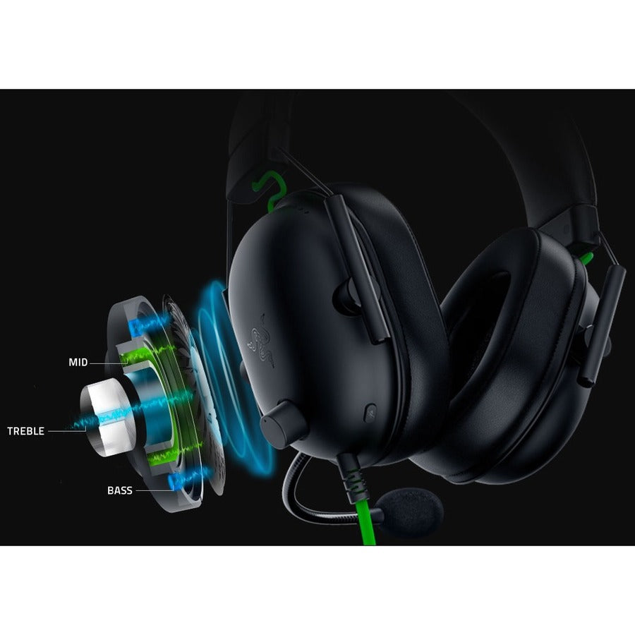 Razer BlackShark V2 X Multi-Platform Wired Esports Headset - Stereo - Mini-phone (3.5mm) -