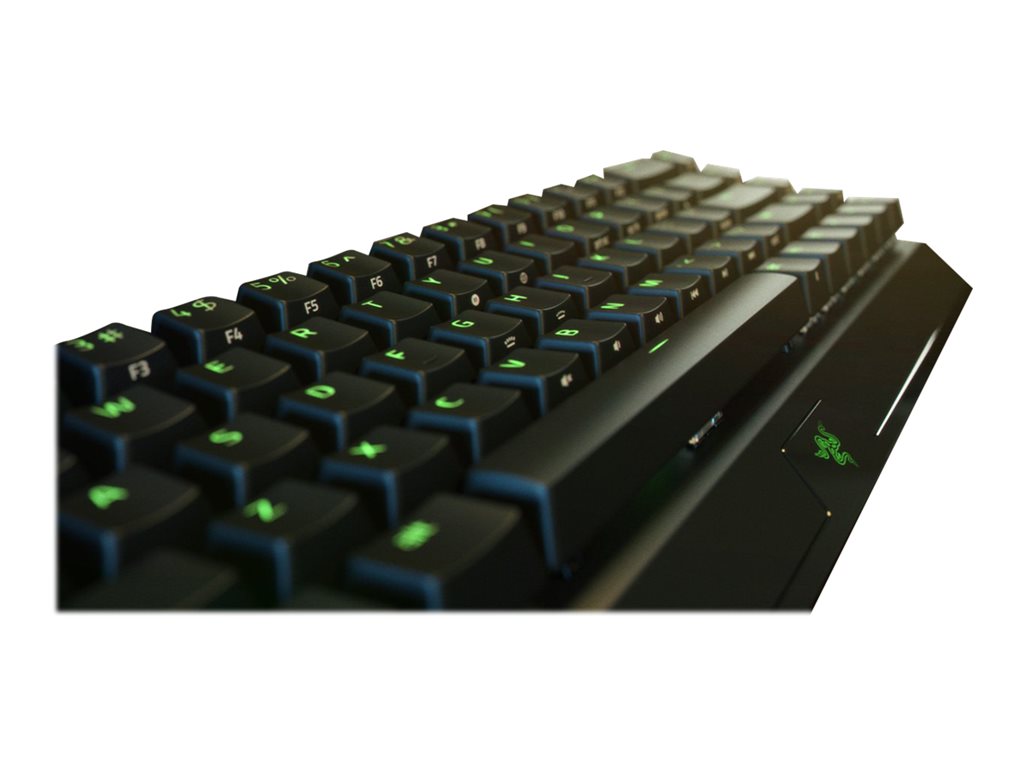 Razer BlackWidow V3 Mini HyperSpeed - Keyboard - backlit - Bluetooth, 2.4 GHz, USB-C - QWERTY - US - key switch: Razer