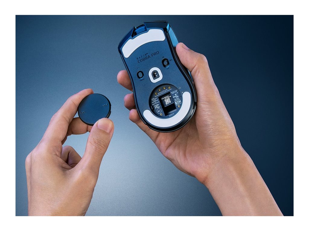 Razer Cobra Pro - Mouse - right-handed - optical - 8 buttons - wired, wireless - USB, 2.4 GHz, Bluetooth - USB