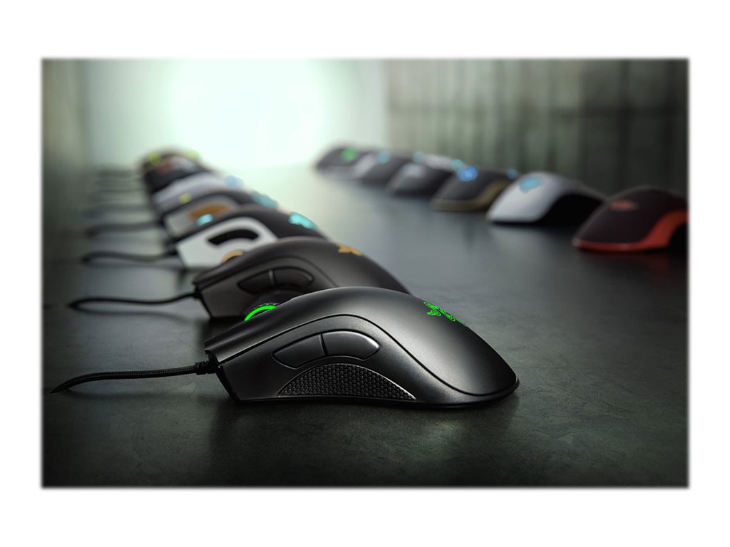 Razer DeathAdder Essential - Mouse - ergonomic - right-handed - optical - 5 buttons - wired - USB