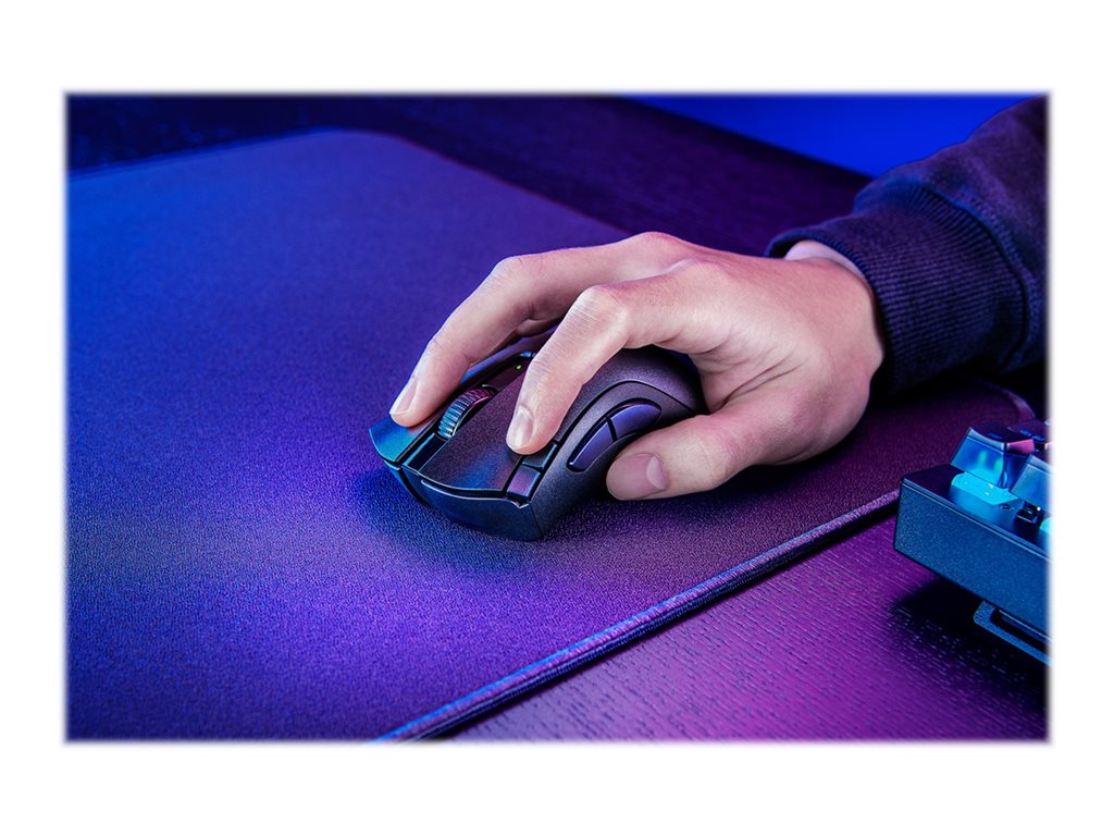 Razer DeathAdder V2 X HyperSpeed - Mouse - ergonomic - right-handed - optical - 7 buttons - wireless - Bluetooth, 2.4