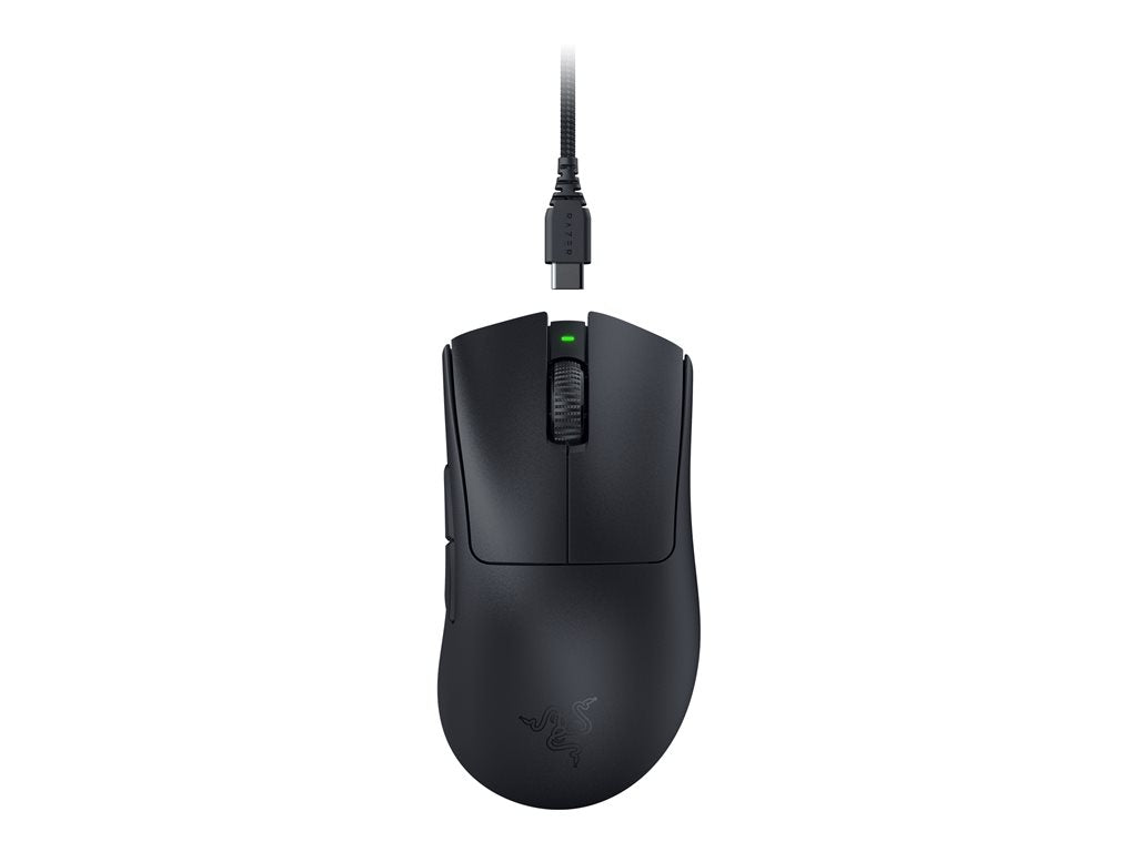 Razer DeathAdder V3 Pro - Mouse - ergonomic - right-handed - optical - 5 buttons - wireless - USB wireless receiver -