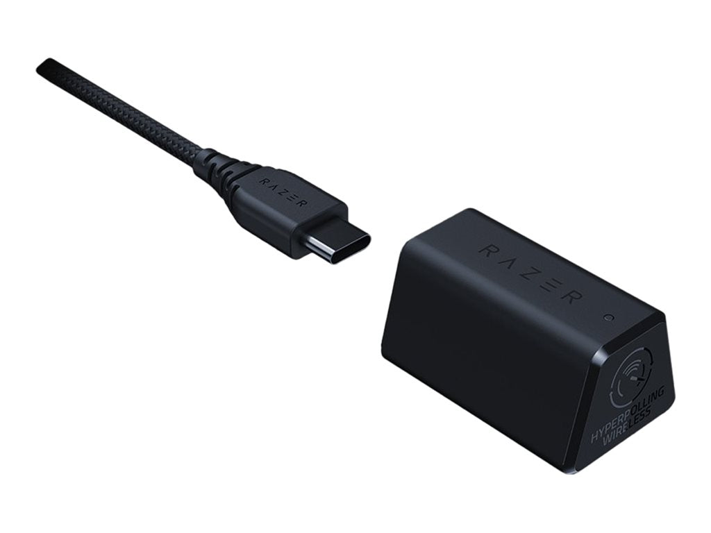 Razer DeathAdder V3 Pro - Mouse - ergonomic - smooth-touch, 8000 Hz - right-handed - optical - 5 buttons - wireless,