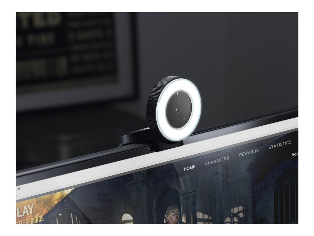 Razer Kiyo - Webcam - color - 4 MP - 1920 x 1080 - audio - USB 2.0 - MJPEG, H.264, YUV2