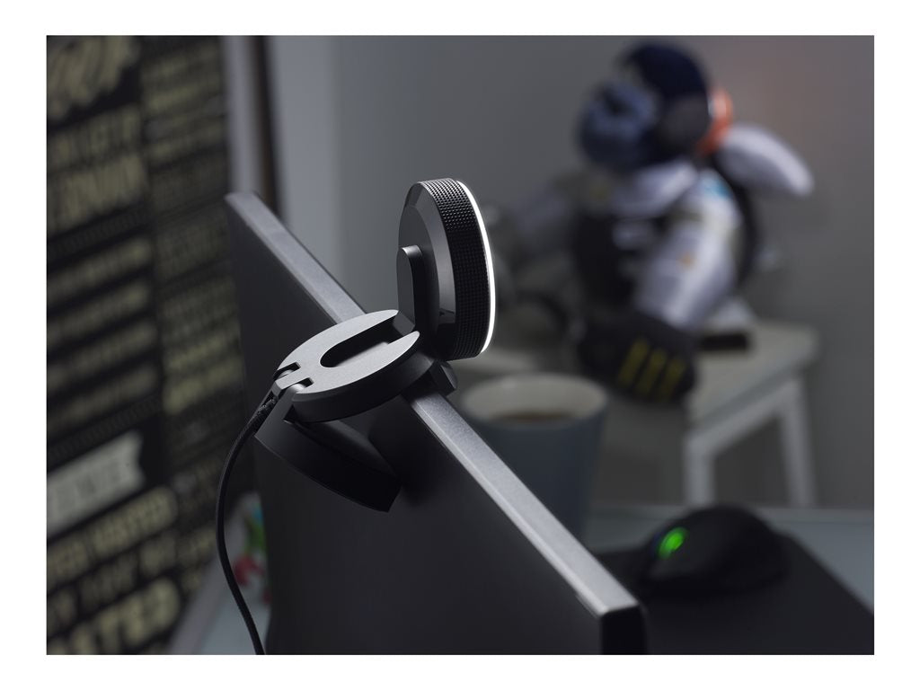 Razer Kiyo - Webcam - color - 4 MP - 1920 x 1080 - audio - USB 2.0 - MJPEG, H.264, YUV2