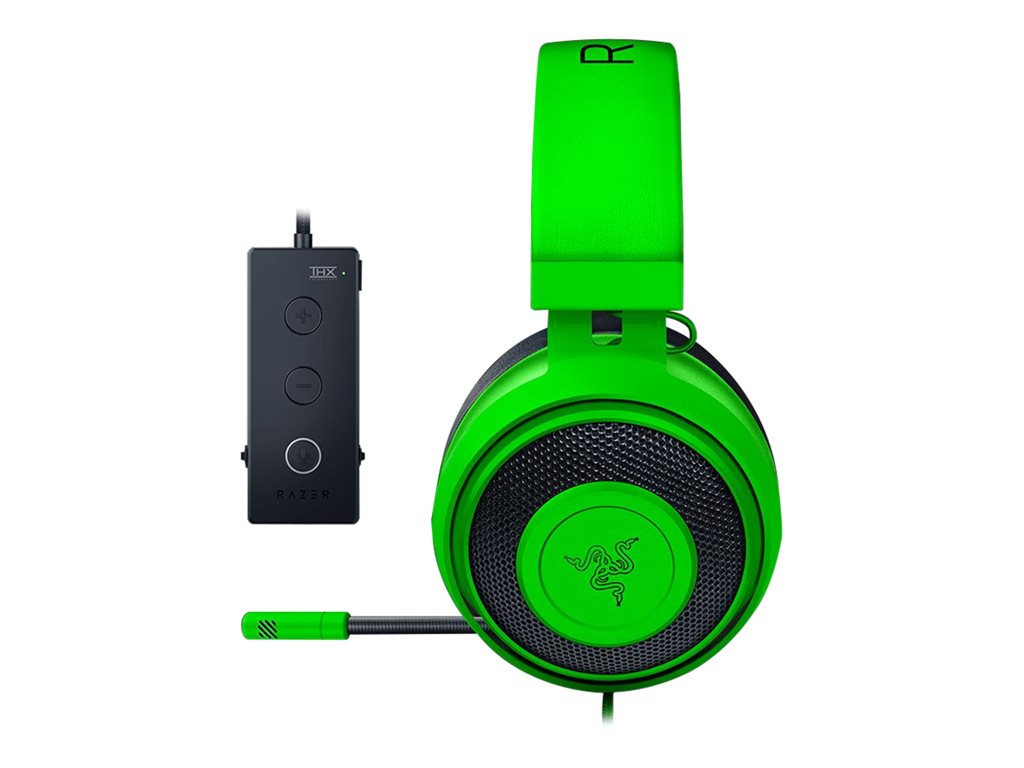 Razer Kraken - Tournament Edition - headset - full size - wired - 3.5 mm jack - noise isolating - black