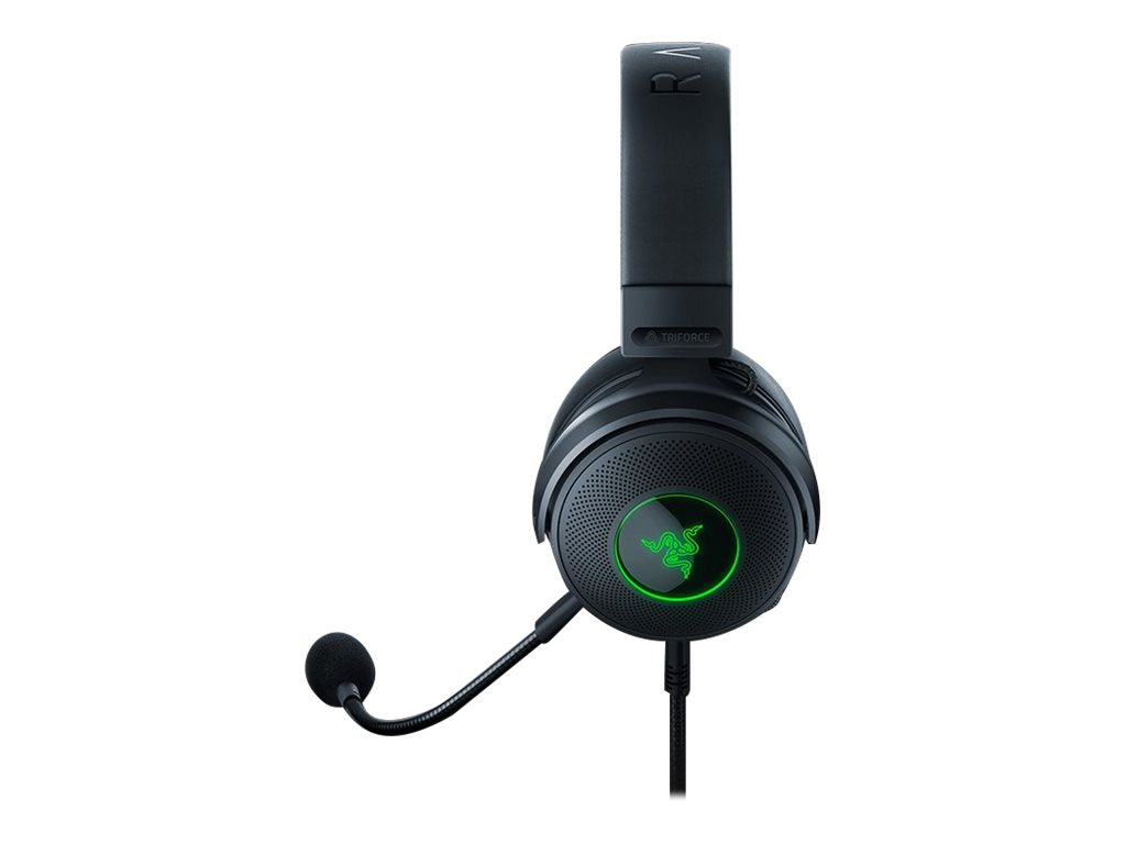 Razer Kraken V3 - Headset - full size - wired - USB-A - noise isolating