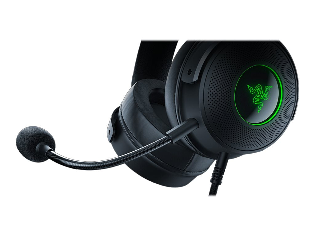 Razer Kraken V3 - Headset - full size - wired - USB-A - noise isolating